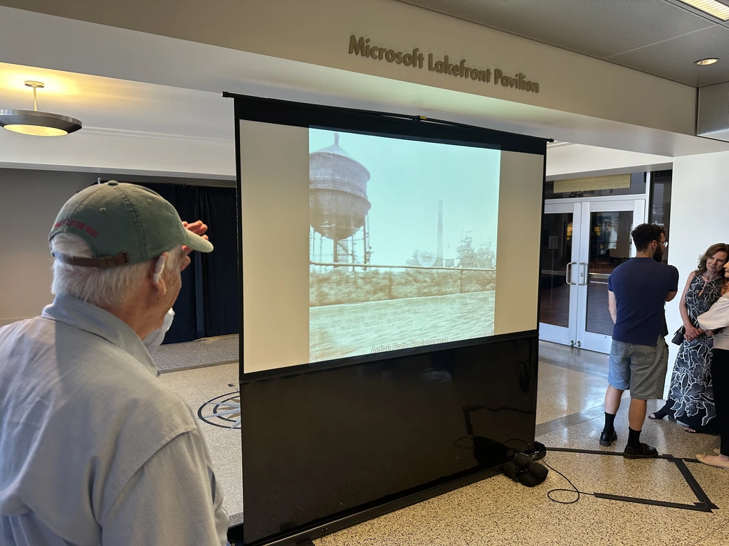 Exhibition day photograph 9